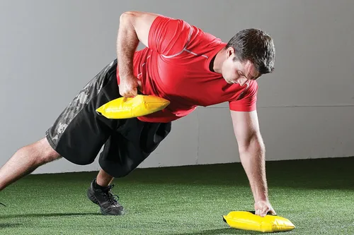 Vista 2 de Bolsa de entrenamiento con pesas SKLZ Super Sandbag de alta resistencia para golf (4.5-18 kg)