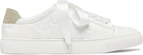 Vista 6 de JIAJIA 8834A Zapatos de boda Zapatillas de novia Pisos Zapatos de tenis de novia Zapatillas de deporte de encaje - Personalización personalizada