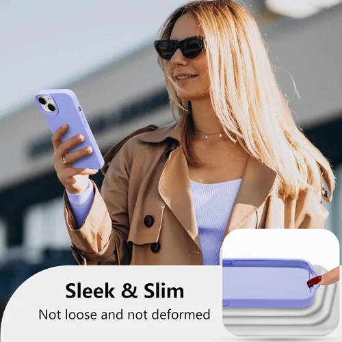 Vista 242 de Funda magnética de silicona para iPhone 13 Pro, color blanco antiguo [Compatible con Magsafe] [Forro de microfibra suave antiarañazos], funda