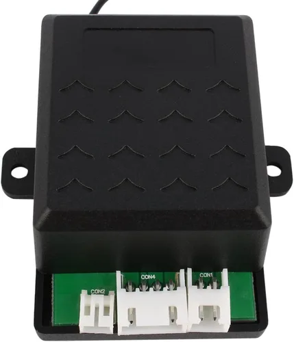 Vista 5 de Yosoo Sistema antirrobo universal de 12 V con alarma de coche + 2 controles remotos