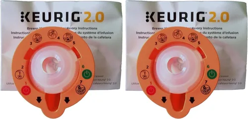 Vista 6 de Keurig B01MXFTW88 2.0 - Herramienta de limpieza de agujas, kkk, naranja