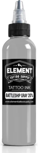 Vista 63 de Element Tattoo Supply - Tinta negra para tatuaje, 8 onzas, tinta negra Negro