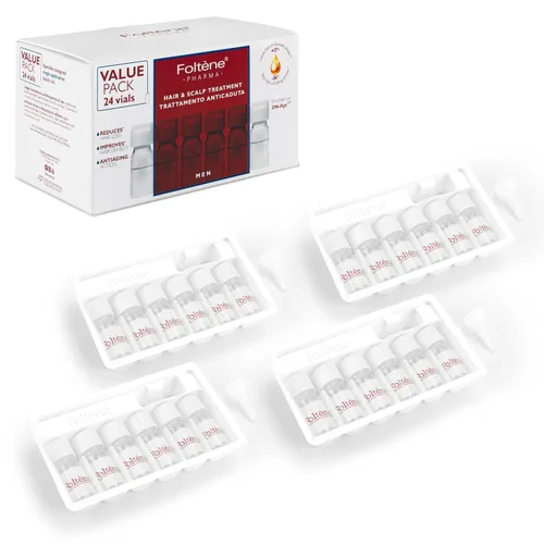 Vista 8 de FOLTENE Tratamiento para el crecimiento del cuero cabelludo y el cabello – Suero revitalizante para el crecimiento del cabello para hombres