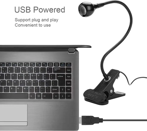 Vista 3 de Lámpara de curado de pegamento USB 3W, luz LED de calidad premium USB con clip e interruptor para reparación de teléfonos