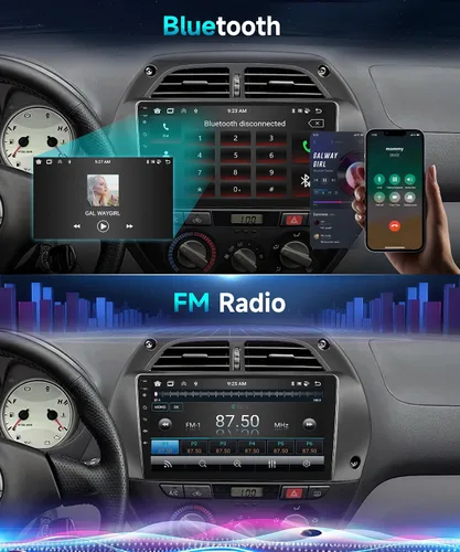Vista 6 de Radio de coche Android 15 para Toyota RAV4 2001 2002 2003 2004 2005 2006