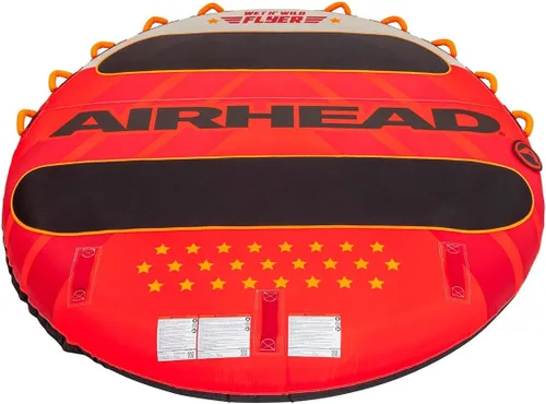 Vista 3 de Airhead AHFL-1671D Wet N' Wild Flyer remolcable para 4 jinetes