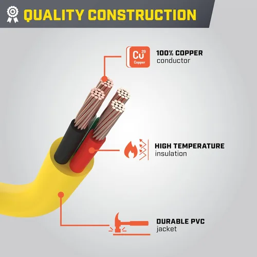 Vista 16 de Champion Power Equipment Cable adaptador de generador de 2 pies 30A 250V