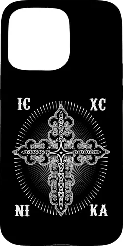 Vista 31 de IC XC Nika Cross Christogram Orthodox Christian Case for iPhone 17