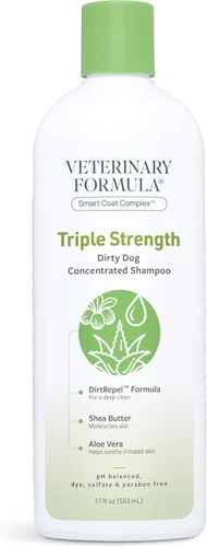 Vista 12 de Veterinary Formula Smart Coat Complex - Champú de avena calmante y desodorizante para perros, 17 onzas líquidas, bicarbonato de sodio elimina