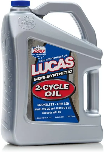 Vista 8 de Aceite semisintético de 2 ciclos, de la marca Lucas Oil