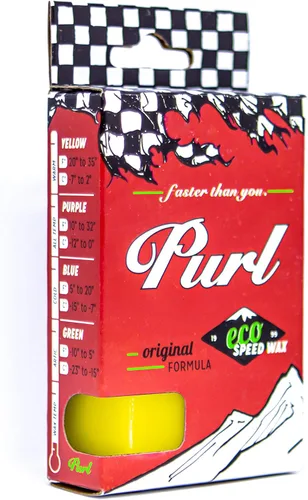 Vista 7 de PURL - Cera de esquí y snowboard - No tóxica - Biodegradable - Sin fluoros