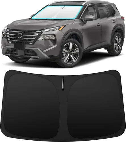 Vista 60 de INSAUTO Accesorios para parasol de parabrisas de ajuste personalizado para Acura RDX 2019-2026, parasol plegable para ventana delantera, reflector