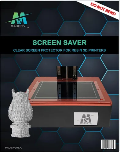 Vista 8 de ZeroBubble Saturn 2 - Protectores de pantalla para impresoras 3D de resina (paquete de 3)