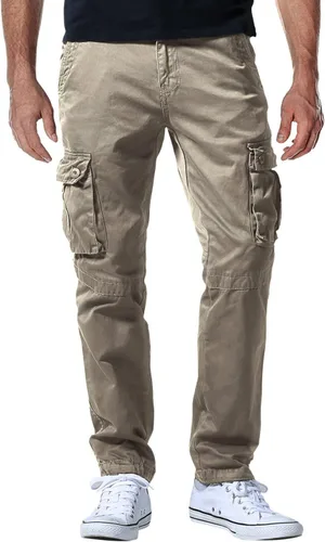 Vista 10 de Match Men's Casual Cargo Pants