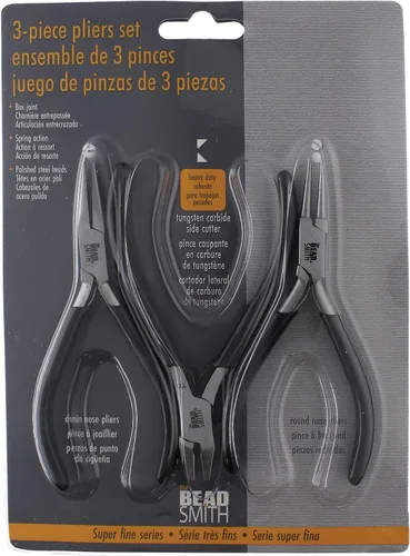 Vista 5 de The Beadsmith Juego de alicates serie Precision de 3 piezas