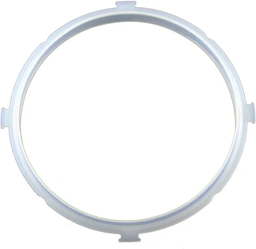Vista 7 de Luxshiny Anillo de sellado de silicona de repuesto para olla a presión eléctrica 5-6 cuartos de galón 9.44 pulgadas, junta de sello de válvula