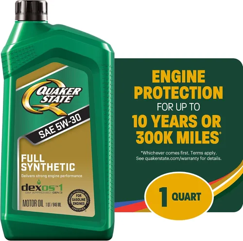 Vista 3 de Quaker State Aceite de motor completamente sintético 5W-30, 1 cuarto de galón (paquete de 6)