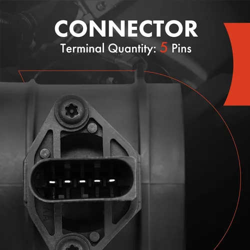 Vista 5 de A-Premium Conjunto de medidor de sensor de flujo de aire masivo con 5 pines [compatible con DOHC, 6Cyl 3.2L 3.6L] Compatible con Porsche Cayenne