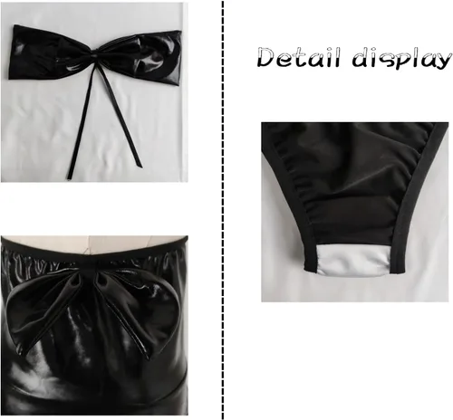 Vista 6 de Akatsuki Bikini sexy para mujer, traje de baño de anime Hokage, traje de baño de anime