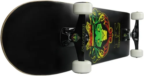 Vista 2 de Krown Pro - Patineta completa, calidad de estilo profesional, cubierta de arce de 7 capas, camiones de aluminio, ruedas de uretano, rodamientos