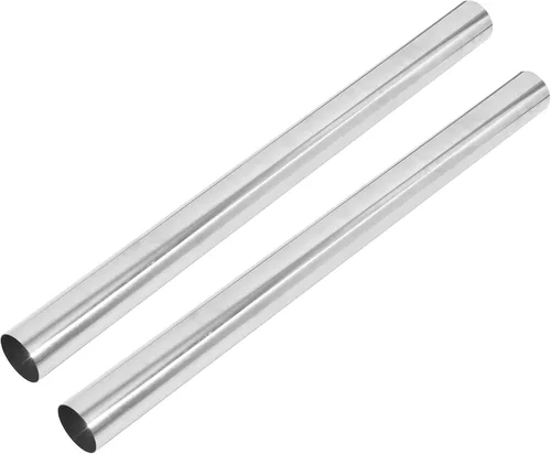 Vista 23 de X AUTOHAUX 2 unids recto 2 "OD 30" longitud DIY mandril tubo de escape 2 pulgadas tubo tubo T304 acero inoxidable ajuste universal