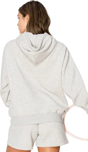 Vista 51 de Cali1850 Cloud Nine - Sudadera con capucha de forro polar para mujer, ajuste relajado, capucha de doble capa, puños y dobladillo acanalados