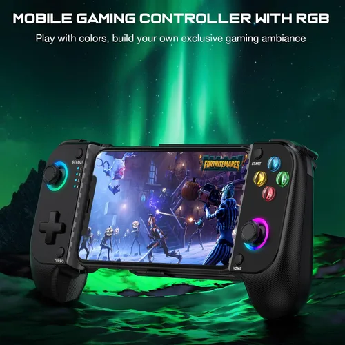 Vista 6 de Wireless Phone Controller for iPhone/Android No Deadzone, Mobile Gaming Controller Support Xbox Game Pass, Steam Link, GeForce Now, Call of Duty
