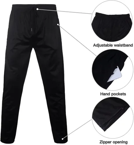 Vista 5 de AKsit Conjunto deportivo de 2 piezas con capucha para hombre, conjunto deportivo de moda