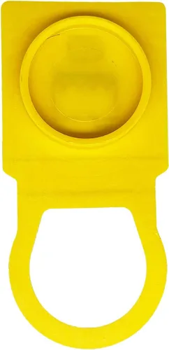 Vista 3 de Tidy Heal Tapa de depósito de refrigerante amarillo, tapa de refrigerante, tapa del tanque de recuperación de refrigerante del motor para Chrysler