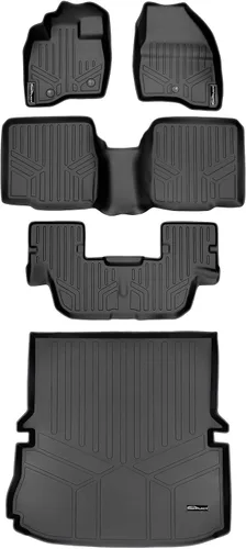 Vista 30 de SMARTLINER Alfombrilla de suelo para maletero de carga para todo tipo de clima para Ford Explorer 2002-2010