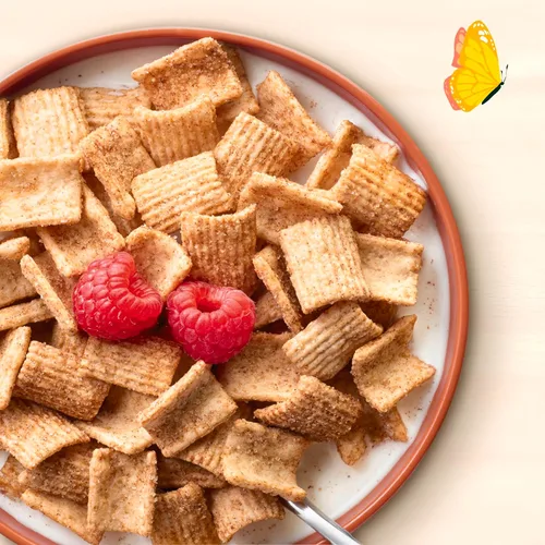 Vista 3 de Cascadian Farm Cereal de crujido de canela orgánico, cereal de grano entero, 9.2 oz Made with Real Cinnamon; No Artificial Flavors; Non-GMO