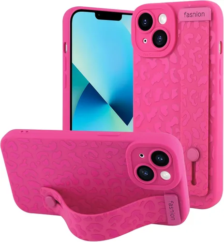 Vista 54 de OOK - Funda compatible con iPhone 11 en color vino rojo con estampado de leopardo, de TPU a prueba de golpes, cubierta delgada de silicona
