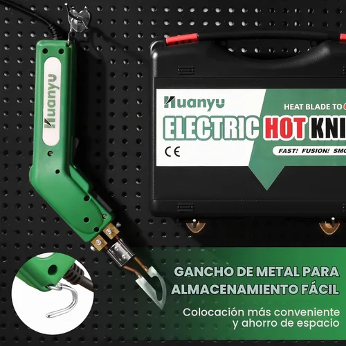 Vista 5 de Huanyu Cuchillo de arco de 100 W hasta 1112 ℉, cortador de cuerda/espuma