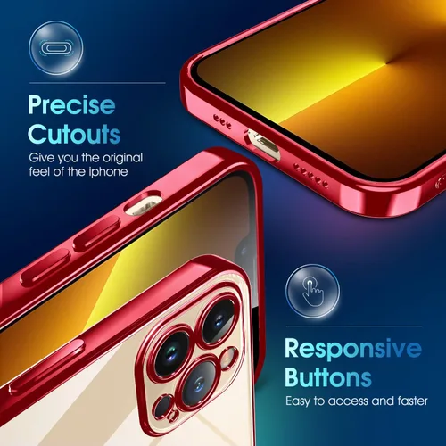 Vista 152 de Supdeal Funda cristalina transparente para iPhone 11, [No se amarillea] [Protección de la cámara] [Probado contra caídas de grado militar] Funda