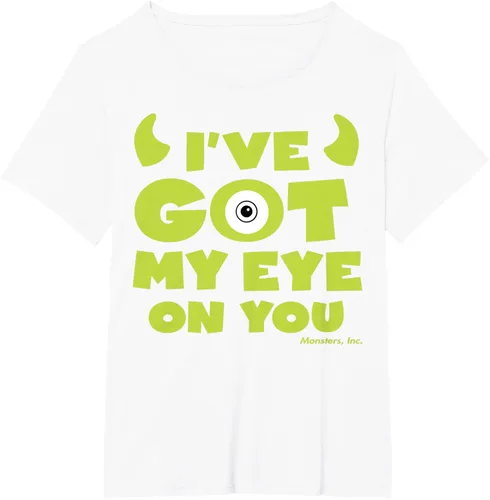 Vista 39 de Disney Pixar Monsters Inc Mike Wazowski Eye On You - Camiseta, Negro, S