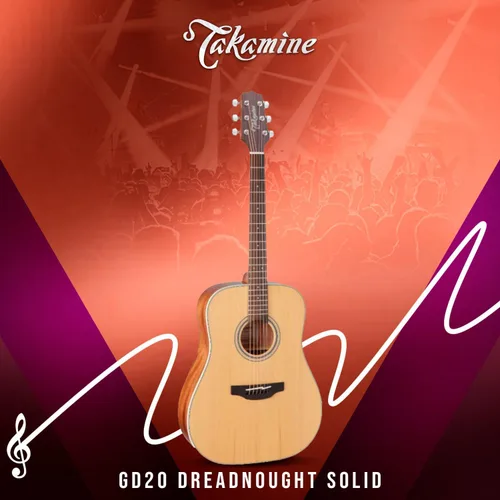 Vista 7 de Takamine GD20-NS - Satén Natural