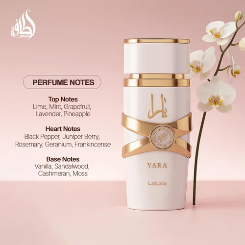 Vista 10 de Lattafa Yara Moi - Floral, Fruity, Gourmand - Eau de Parfum de Larga Duración para Mujeres, 3.40 Onzas / 100 ml