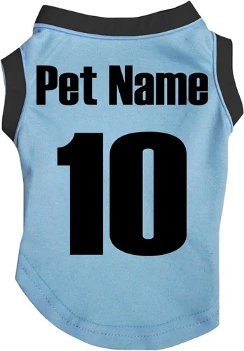 Vista 19 de Petitebella Personalize Camiseta para perro cachorro con tema nacional (Argentina, XS)