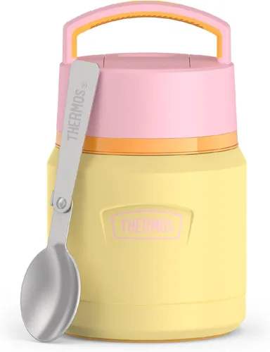 Vista 18 de THERMOS ICON - Tarro de alimentos de acero inoxidable con cuchara, 12 onzas, color negro