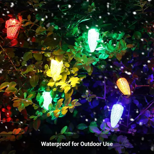 Vista 4 de DEWENWILS - Cadena de luces navideñas (35.4 in)