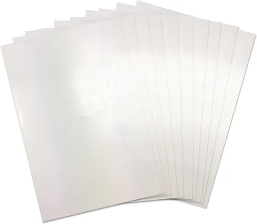 Vista 5 de Sizzix Surfacez 664678, paquete de 10 unidades, plástico retráctil blanco, multicolor