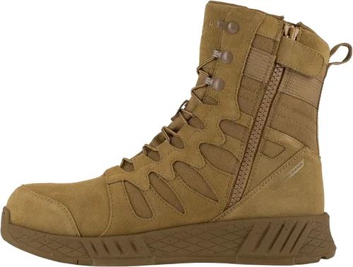 Vista 3 de Reebok Floatride Energy Botas tácticas para hombre de 6 pulgadas con cremallera lateral militar y táctica
