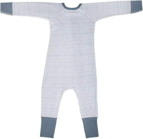 Vista 3 de BeeCotton - Mameluco unisex de algodón orgánico 100 % con cremallera bidireccional