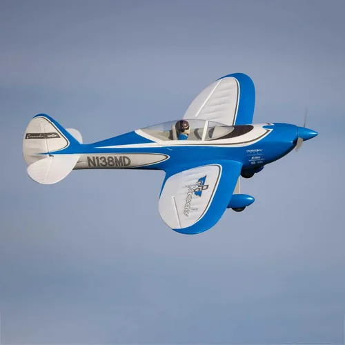 Vista 4 de E-flite RC Airplane Commander MPD 4.6 ft BNF Transmisor básico Batería y cargador no incluidos con AS3X y Safe Select EFL14850