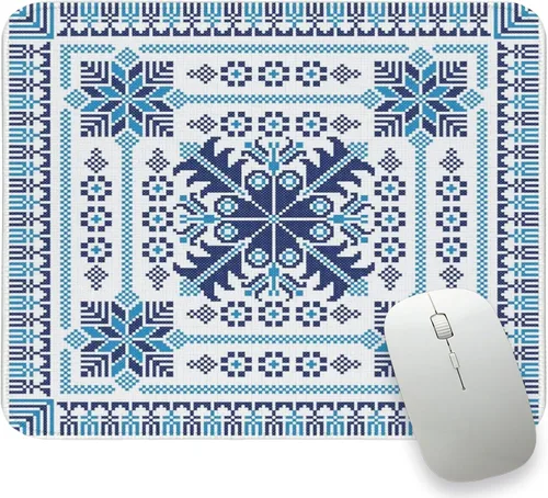 Vista 15 de Glod Mordern - Alfombrilla de mouse pequeña dorada, rectangular, negra, para computadora de viaje, para laptop, alfombrilla de escritorio