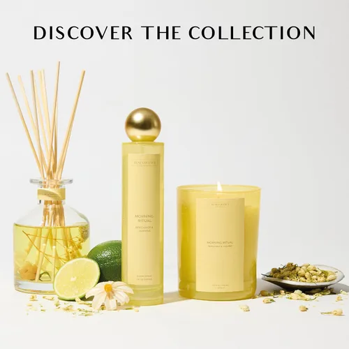 Vista 6 de Vela perfumada de bergamota y jazmín 11 onzas, 60 horas de combustión Cera de soja natural, mecha de algodón Velas perfumadas de soja