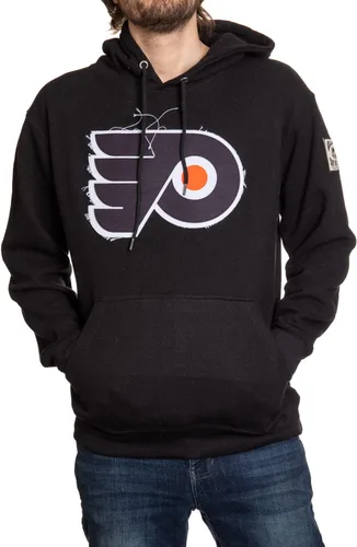 Vista 13 de Calhoun NHL Surf & Skate - Sudadera con capucha unisex con parche deshilachado de gofres – The Coastal Collection Boston Bruins