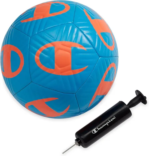 Vista 12 de Champion Playmaker Logo Deflated Soccer Ball with Pump, Size 5 Soccer Ball, Durable Panels for Kids, Youth & Adults, Indoor/Outdoor Training Ball