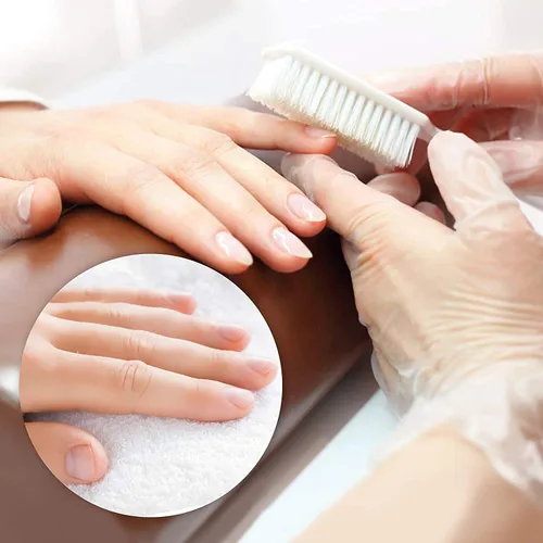 Vista 6 de HOFASON 20 cepillos de uñas con agarre de mango, cepillo limpiador de uñas de mano, herramientas de manicura, kit de cepillos de limpieza para dedos