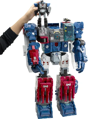 Vista 4 de Muñeco fortaleza de titán Maximus de la generación tranformers regresa.